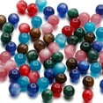 10Pcs Resin Beads 6mm Resin Beads For Keychain Making Resin Beads For