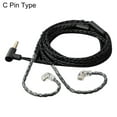 thumbnail image 2 of JCALLY Wear-resistant Copper Braided Headphone Earphone Cable with B/C/MMCX Pin, 2 of 8