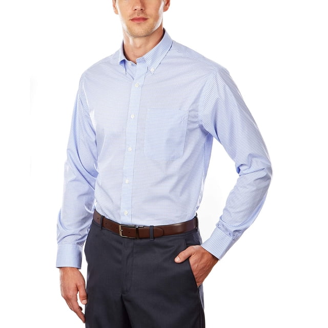 Camisa de vestir Tommy Hilfiger, corte regular, a cuadros vichy, no planchados, para hombre