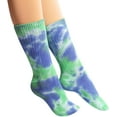 thumbnail image 3 of DREAM SLIM A Collection of Funny Novelty Fashion Colorful Cool Crazy Skateboard Tie Dye Crew Dress Socks 3 Pairs, 3 of 7