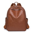 thumbnail image 1 of Asge Mochilas Antirrobo para Mujer, Cuero de PU Mochila de Moda Bolso de Hombro Bolso de Casual Gran Capacidad Mochila de Viaje Asge Peso ligero, duradero, resistente a los arañazos e impermeable antirrobo., 1 of 6