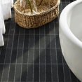 thumbnail image 6 of 10Pcs Minimalist Striped Peel and Stick Floor Tiles, 12x12 Covers 10 Sq. Ft. Self-Adhesive DIY Vinyl Flooring, Removable Waterproof Floor Stickers for Bathroom, Kitchen, Wall, Bedroom & Home Decor, 6 of 8