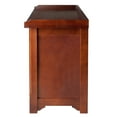 thumbnail image 3 of Winsome Wood Verona 4-PC Set, Storage Bench & 3 Foldable Baskets, 3 of 9
