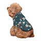 thumbnail image 5 of Fotbe Vintage Floral Sudadera con Estampado para Perros Pequeños – Suéter con Capucha para Mascotas, Tela Suave de Forro Polar con Bolsillo-Large, 5 of 7