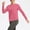 Watermelon Red, variant on Oiangi Sun Shirts Womens UPF 50 Protection SPF Long Sleeve Tops Crew Neck Swim Shirts with Thumb Holes Watermelon Red XL