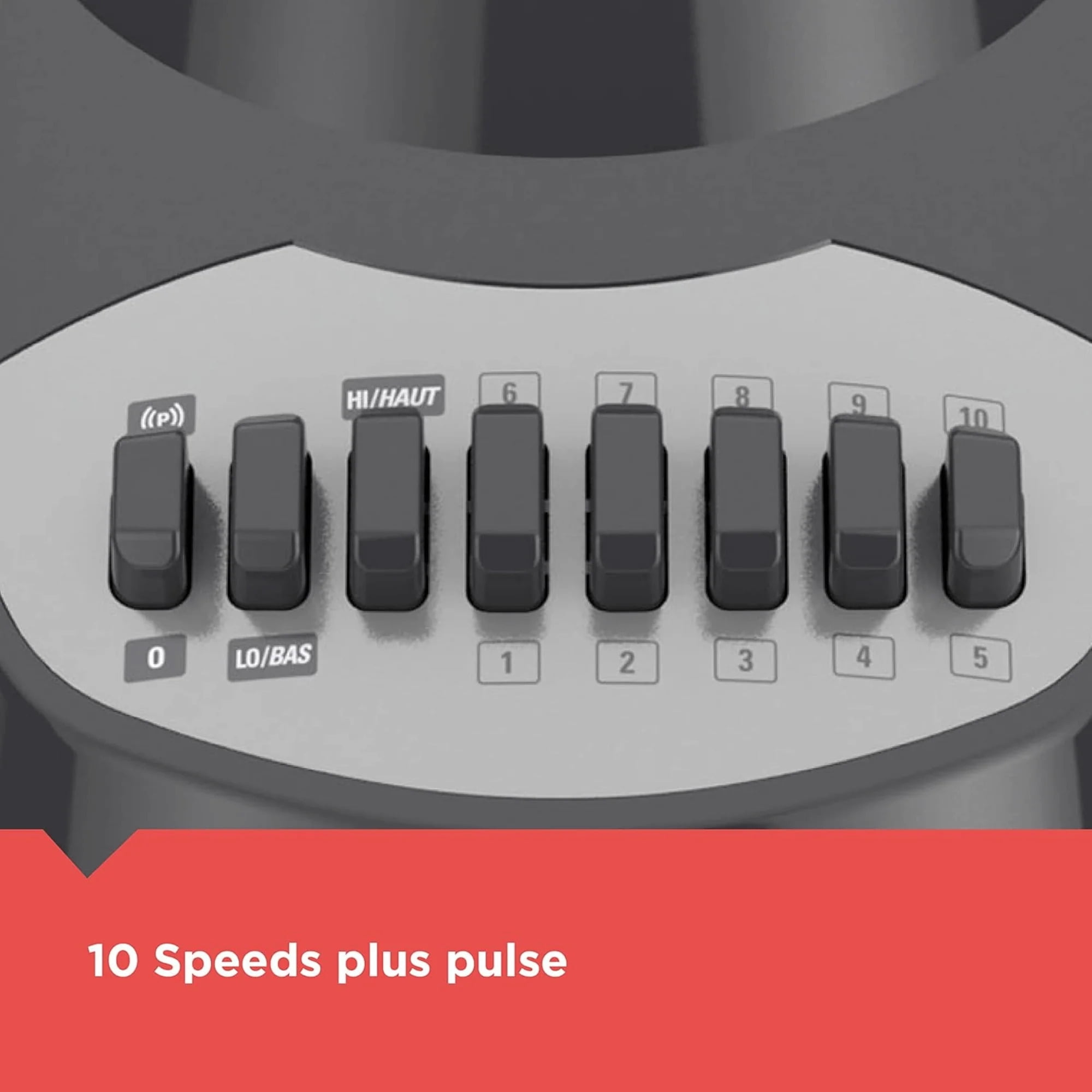 Applica & Spectrum Gray 10-Speed Blender