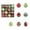 F, variant on Mecorevxz Christmas Decorations 16Pcs 2.36Inch Painted Plastic Christmas Balls Holiday Accessories Suitable for Christmas Tree Small Pendants,Christmas Gifts