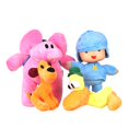 thumbnail image 2 of GDCB 4 piezas / 4 piezas Pocoyo und Freunde Plüschpuppe Pocoyo Pato Loula Elly Schläfriges Vogelmädchen Kuscheltiere Colección de personajes de dibujos animados Juguete Zhivalor LL-0576, 2 of 6