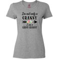 thumbnail image 3 of Inktastic I'm Not Only a Granny I'm a Great Granny with Flowers Women's T-Shirt, 3 of 5