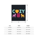 thumbnail image 5 of Cozy Flannel Blanket with Heart Design - Soft Warm Durable Throw for Sofa Travel Bed & Chair - Perfect for Pet Lovers, 5 of 7