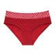 thumbnail image 1 of Gibobby Ropa Interior para Mujer Ropa interior encaje para mujer Bragas hipster transpirables sexy Calzoncillos bikini sin costuras elásticos （Rojo， S), 1 of 5