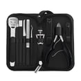 thumbnail image 1 of Yeacher Manicure Set Stainless Steel Nail Set Pedicure Set Fingernails Toenails Clippers Sharp Nail Cutter Hair Grooming Kit Travel Case, 1 of 7