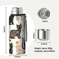 thumbnail image 7 of 20 Oz Cute Cat Coffee Tumbler Double Wall Insulated Stainless Steel Water Bottle | Metal Reusable Thermoses Flask with Cup Cap | Leak & Sweat Proof with Anti-Dust Lid, 7 of 7