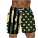 thumbnail image 1 of Pantalones Cortos para Hombre de Cintura Elástica con Bolsillos Pantalones de Playa de Impresión Casual, Poliéster Ligero de Moda para la Primavera Verano Al Aire Libre Y el Uso Diario, 1 of 5