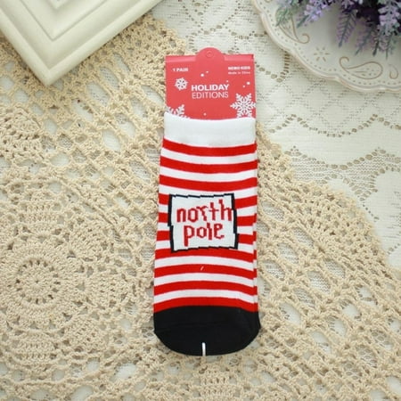 

Lovely Soft Baby Kids Boys Girls Cotton Bear Christmas Socks