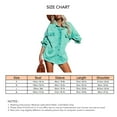 thumbnail image 5 of Cárdigan Camisa Manga Larga Solapa Bolsillo Botón Color Puro Casual Moda Top para Mujer Verde Turquesa M, 5 of 5