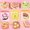 ST-02, variant on Cute Korean Cartoon Animal Sticky Notes - Set of 8, 160 Sheets for Messages and Reminders