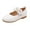 White, variant on Cathalem Baby Size 4 Shoes Girl Dance Flower Shoes Student Soft Solid Children Baby Princess Girls Single Kid Kids Shoes Size 1 Black 9.5 Years