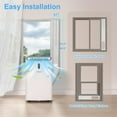 thumbnail image 3 of WIYTAMO 14000 BTU Portable Air Conditioners, 4-in-1 Portable AC Unit with Heating and Remote Control, Auto Swing, Dehumidifier & Fan, for Rooms up to 700 sq.ft.(9500 BTU SACC), 3 of 8