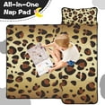 thumbnail image 4 of Gold and Brown Of Leopard Print Toddler Nap Mats for Kids Preschool,Sleeping Mat Bag or Kids,Toddler Sleeping Bag,Toddler Nap Mat or Daycare, 4 of 6