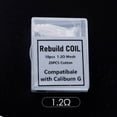 thumbnail image 1 of DIY Tool Rebuild Kit Mesh Coil Resistance Wire 0.6-1.2ohm For Nautilus Film AVP, 1 of 4