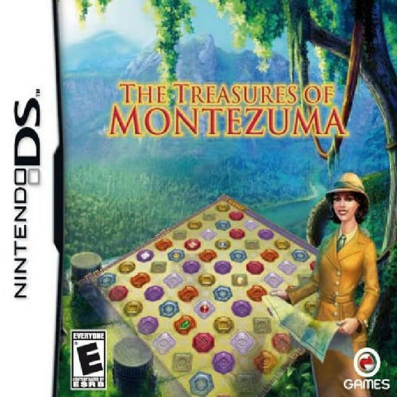 Restored The Treasures of Montezuma (Nintendo DS, 2010) Mystery Game (Refurbished)