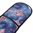 thumbnail image 2 of Dailycode Double Sided Oven Mitt with Loop Heat Resistant Kitchen Long Potholders 7" x 35" Ufo on Sky, 2 of 6