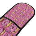 thumbnail image 4 of Yayeee Double Oven Mitt Kitchen Heat Resistant Baking 35" x7" Quilted Glove, Pink Doughnuts, 4 of 6