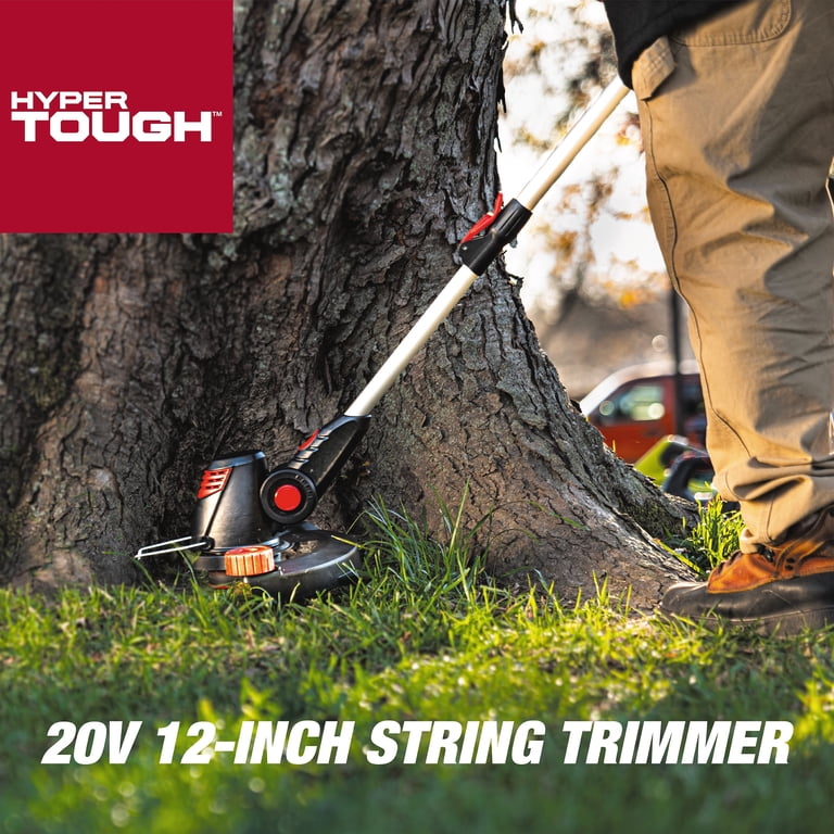 Free Shipping! Hyper Tough 20V Max Cordless 12-Inch String Trimmer