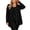 Black, variant on SAWOBUUN Lightweight Cardigan for Women Soft Button Down Long Sleeve Casual Open Front Tunic Jacket with Pockets
