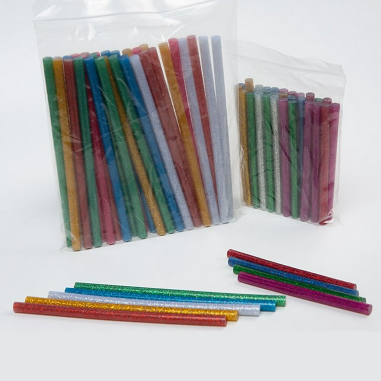 11pcs 7x100mm Hot Melt Glue Stick Mix Color Glitter Viscosity DIY Craft Toy  Repair Tools - AliExpress