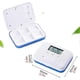 thumbnail image 2 of Electronic Pill Organizer,Pill Dispenser with Alarm Digital Pill Reminder Pill Dispenserwith Alarm Advanced Technology, 2 of 5