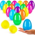 thumbnail image 1 of Huevos de Pascua JOYIN de plástico grandes, rellenables, 8 cm, 100 unidades, 1 of 8
