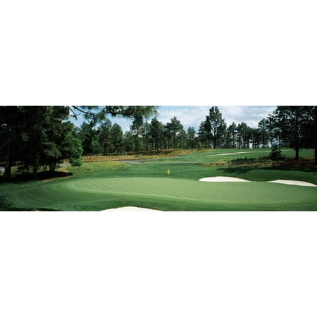 Golf Course, Pine Needles Golf Course, Southern Pines, Moore County, North Carolina, USA Print Wall Art By Panoramic