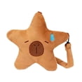 thumbnail image 2 of TISHITA Capybara Plush Handbag Animal Pattern Bag Plush Bag for College Student Lady, 2 of 8