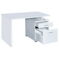 thumbnail image 4 of Irving 47-inch 2-drawer Office Computer Desk White, 4 of 12