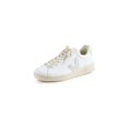 thumbnail image 1 of Tenis Veja Urca de lona revestida en plata blanca para mujer, 1 of 4