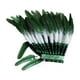 thumbnail image 5 of Tocado de plumas indio para fiesta de Halloween, juego de rol, tocado de plumas artificiales. verde, 5 of 9