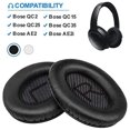 thumbnail image 1 of 2pcs Memory Foam Replacement Soft Ear Pad for Bose QC2/QC15 Headset Cushion Ndcxsfigh Para estrenar, 1 of 4
