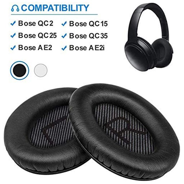 2pcs Memory Foam Replacement Soft Ear Pad for Bose QC2/QC15 Headset Cushion Ndcxsfigh Para estrenar