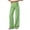 Green#palazzo yoga pants for women, variant on SZJXBUY Flowy Drawstring Pants for Women Dressy Casual High Waisted Pinstripe High Waist Pant Summer Stretchy Straight Tube Business Work Dress Trousers Khaki,XL