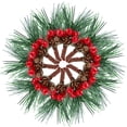 thumbnail image 1 of Artificial Pine Cone Pendant Christmas Picks Mini PVC DIY 10pcs Florist Decoration Home Decor Simulation Berry, 1 of 6