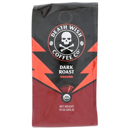 Death Wish Coffee Coffee Grnd Dark Roast 10 OZ