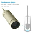 thumbnail image 5 of nu steel Laser Cut Ivory Toilet Brush Holder with Lid, 5 of 7