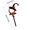 Orange, variant on Qjidjing Magic Wand, Halloween Craft, 14.96 Inches Bendable Twisting Stick, Handmade Decor Supply for Holiday Party Home Purple