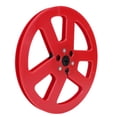 thumbnail image 1 of 1/4 7 Inch Empty Tape Reel, ABS Plastic Universal Reel Tape with 6 Windproof Holes, for   Studer Analog Recording, 1 of 7