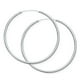 thumbnail image 4 of Pendientes de aro de plata Pendientes grandes de círculo de plata de ley para mujer oso de fresa  Hogar, 4 of 4