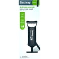 thumbnail image 2 of Bestway 12 inch Portable Manual Air Pump, 3 Valve Adaptors, Medium 0.85 L, Black, 2 of 5