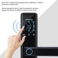 thumbnail image 5 of Smart Door Lock Handle, Oyajia Key/Card/Fingerprint/Password/APP Control Door Lock, Keyless Entry Door Lock with Handle for Front Door, Keypad Door Handle, 5 of 14