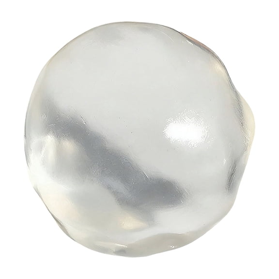 Coconut Oil Ball Squishy Toys, Coconut Oil Ball Squishy, Shaped Stress Balls, Slow Rebound Clear Squeeze Fidget Toy Anxiety Relief Soft Stress Ball Pinch Sensory Toy